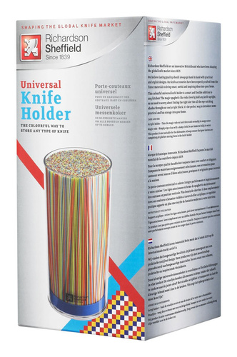 Uniwersalny blok do noży Makaron Multicolour