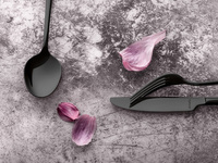 METROPOLE Widelczyk do ciasta PVD czarny