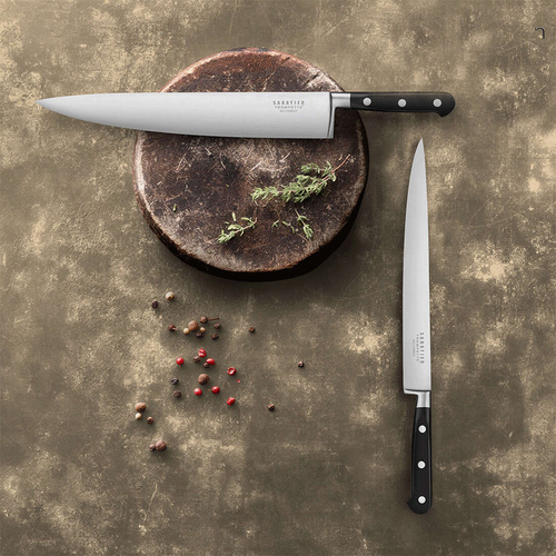 SABATIER TROMPETTE Nóż Santoku 17.5cm na zawieszce