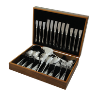 CUBA Komplet sztućców dla 12 osób 77 cz. w kasecie