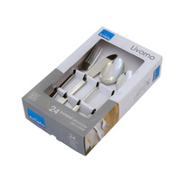 LIVORNO 24 cz. komplet sztućców w pud. BR