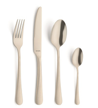 AUSTIN Komplet sztućców dla 6 osób 24 cz. SZAMPAŃSKI