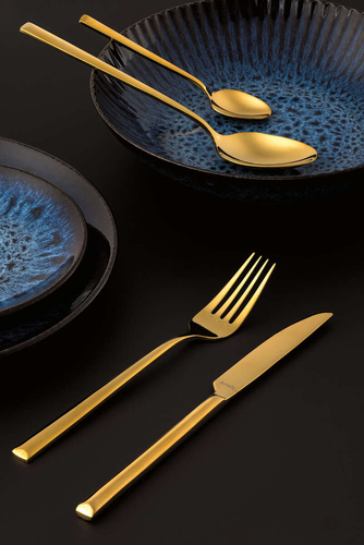 METROPOLE Łyżeczka do herbaty PVD złota