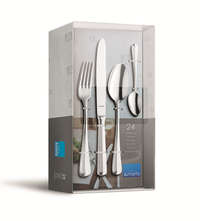 ELIZABETH Komplet sztućców dla 6 osób 24 części w pudełku TB