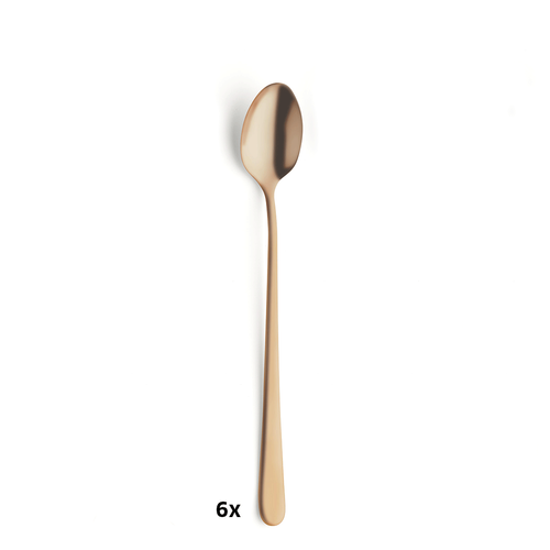 AUSTIN Komplet łyżeczek do latte dla 6 cz. ZŁOTY