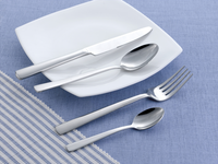 BLISS Komplet sztućców dla 12 osób 60 cz. w pud. uniwersalnym