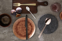 FELICITY Komplet sztućców PVD dla 6 osób 24 cz. w pud. czarny