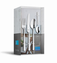 MODERNO Komplet sztućców dla 6 osób 24 części w pudełku TB