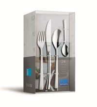 AURORA Komplet sztućców dla 6 osób 24 cz. w pud.TB