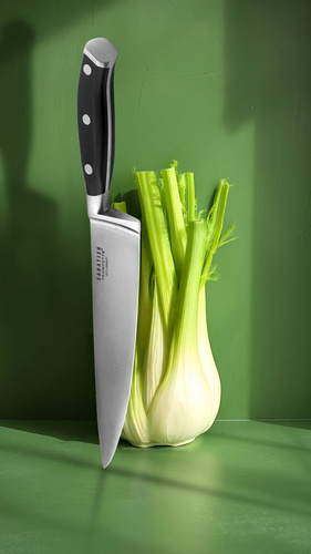 VULCANO Nóż Santoku 16cm na zawieszce