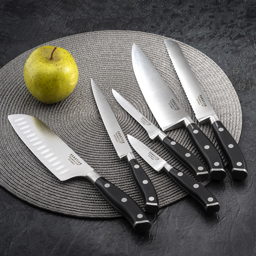 VULCANO Nóż Santoku 16cm na zawieszce