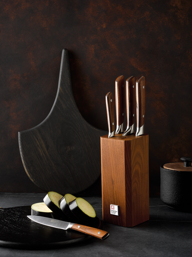 ARDENT Zestaw noży kuchennych 5 cz. w bloku