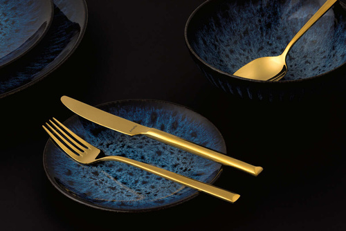 METROPOLE Łyżka stołowa PVD złota