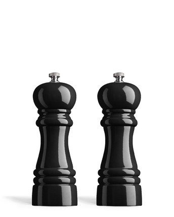 SALT & PEPPER Młynki Drewniane Czarne 2 szt.