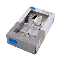 BOLOGNA Komplet sztućców dla 6 osób 24 cz. w pud. BR