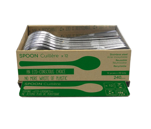 SLIM Łyżka jednorazowa 12x20 sztuk