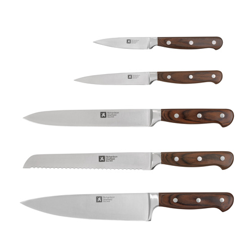 VIRTUOSE Zestaw noży kuchennych 5 cz. w bloku