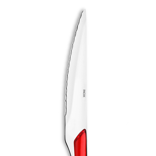 ECLAT Komplet sztućców dla 6 osób 24 cz. czerwony w pud.