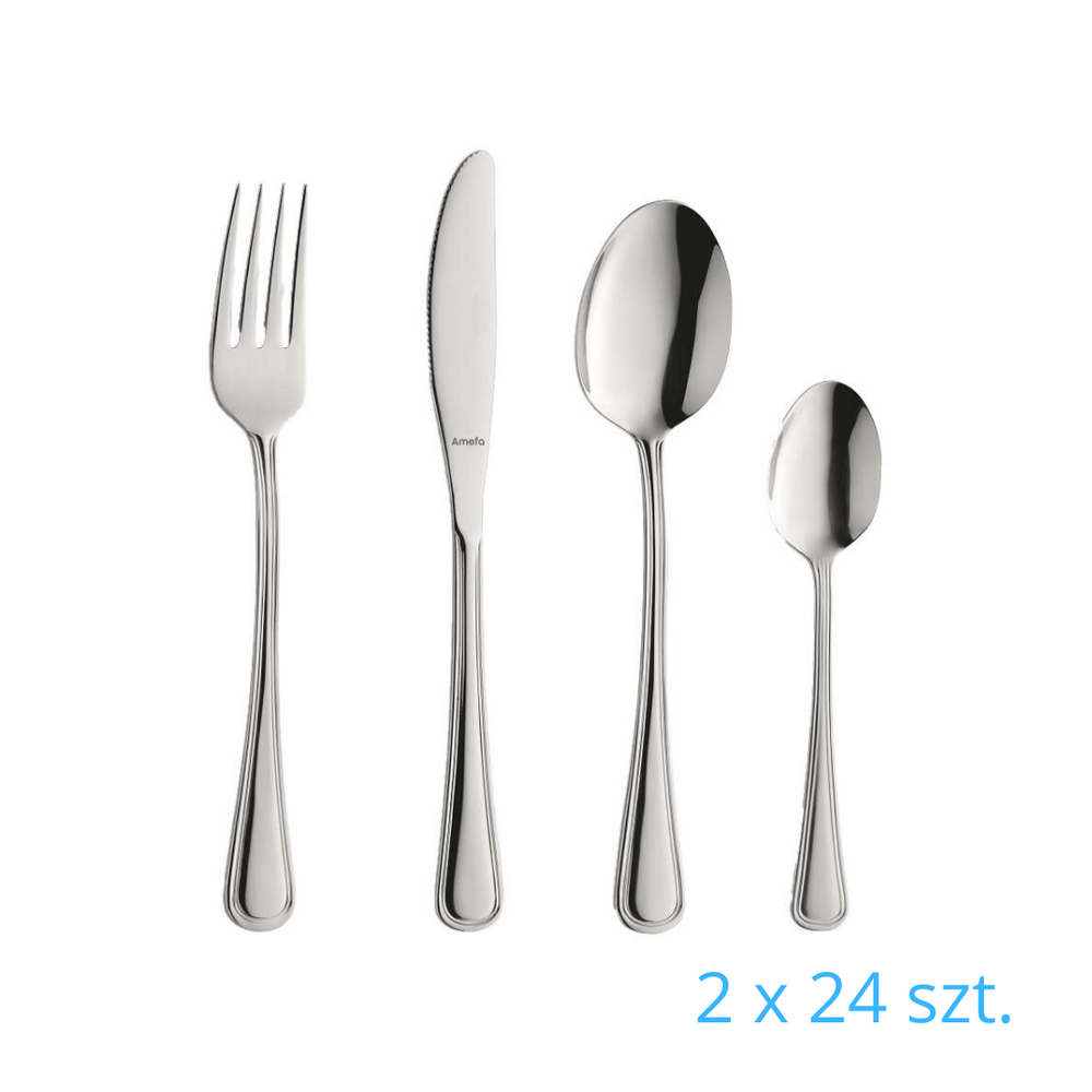 BOLOGNA Komplet sztućców 48 cz. w pud. BR