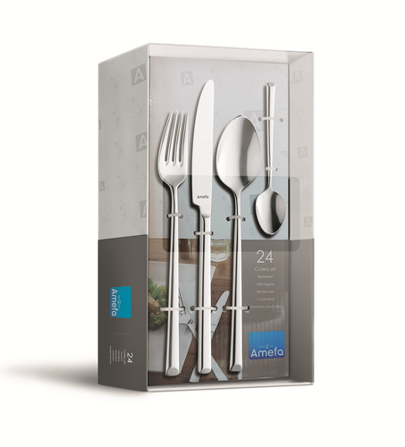 METROPOLE Komplet sztućców dla 12 osób 60 cz. w pud. EKO