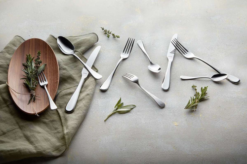 DRIFT Komplet sztućców dla 6 osób 24 cz. w kasecie drewnianej