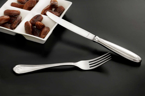 DUKE Komplet sztućców dla 6 osób 24 cz. w kasecie drewnianej