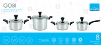 GOBI Zestaw garnków 8 elementów