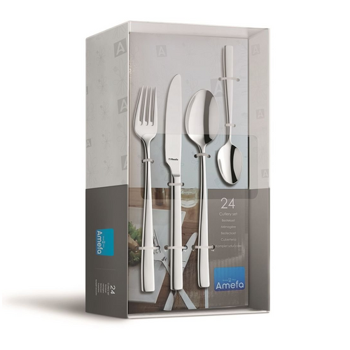 MARTIN Komplet sztućców dla 6 osób 24 części w pudełku TB