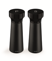 SALT & PEPPER Młynki Drewniane Czarne 2 szt.